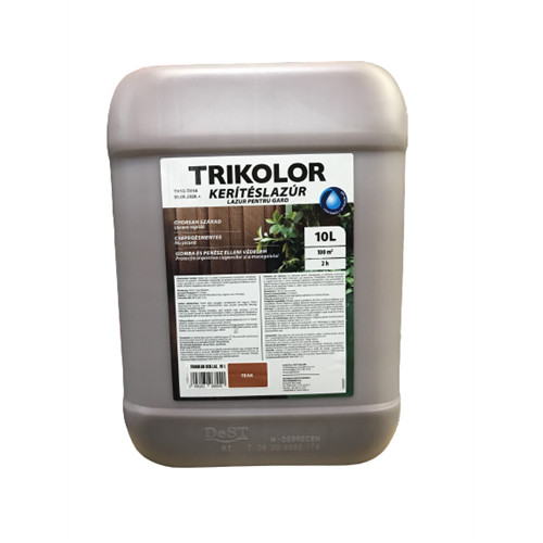 Trikolor kerítéslazúr teak 10 L