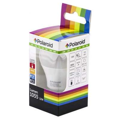 Polaroid LED Globe E27 12W WW 3000K