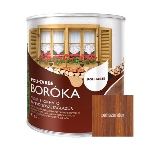 Boróka vastaglazúr paliszander 2,5 L